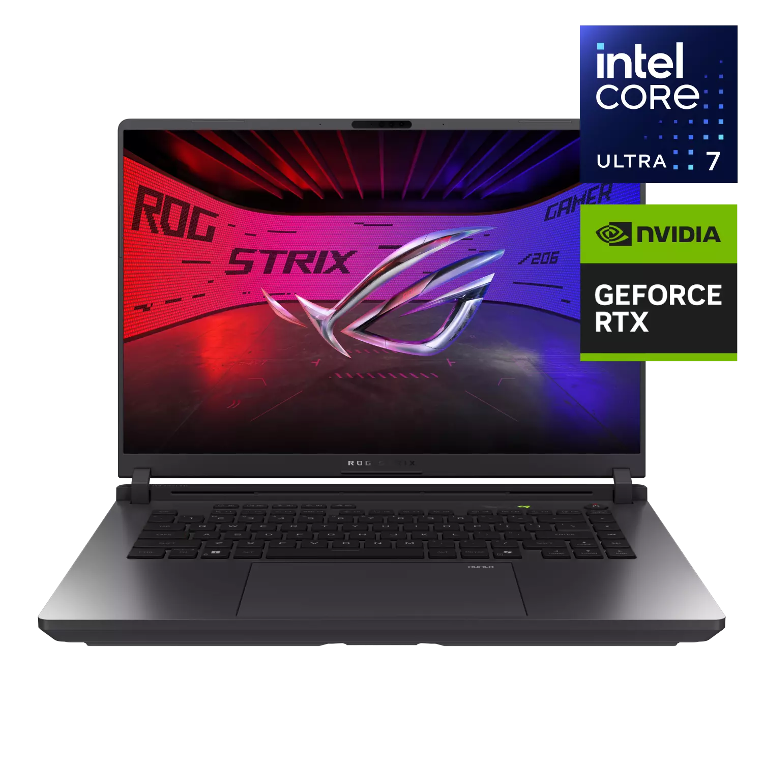 Ноутбук Asus ROG Strix G614FR-S5056 16" WQXGA IPS 240Hz AMD Ryzen™ 9 9955HX/16Gb/ SSD 1TB/RTX5070Ti 12Gb/Volt Green/Dos(90NR0NK8-M002K0)